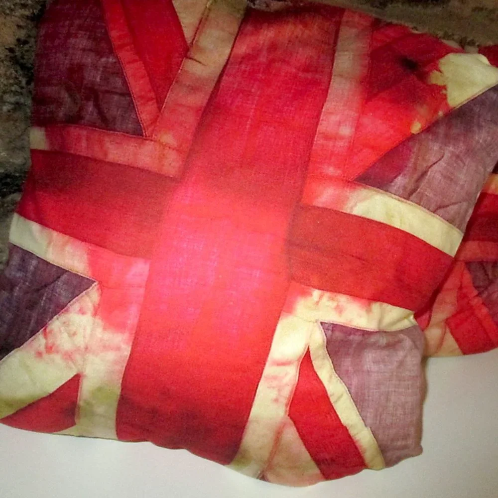 Vivienne Westwood Union jack inspired cushions